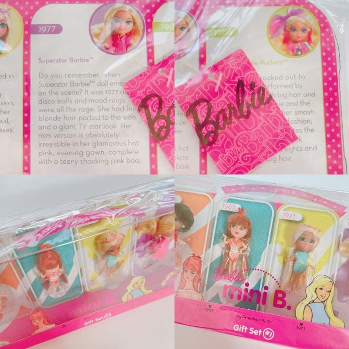 バービー人形 バービー人形 ミニビー Mini B. タイムカプセルギフト