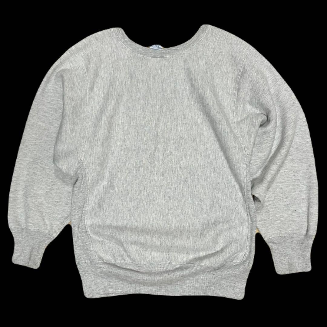 90s珍品 USA製 champion 目ありロゴ リバースウィーブ スウェット