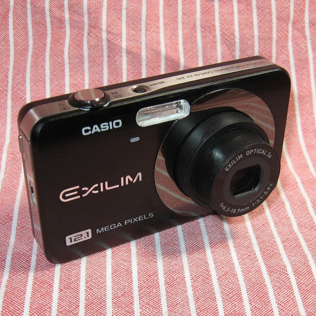 作例有 動作OK SDカード付 純正セット カシオ EXILIM EX-Z90 - メルカリ