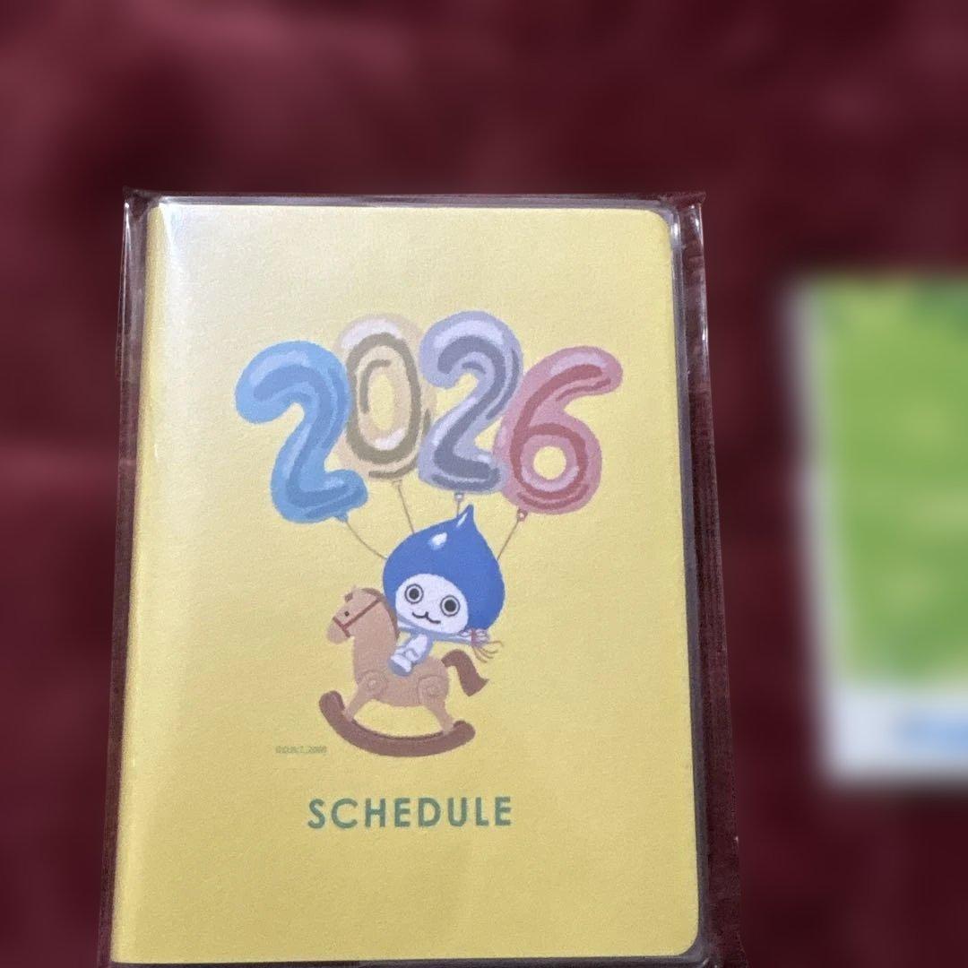 DAIKIN ぴちょんくん 2026年 カレンダー スケジュール帳 3点セット