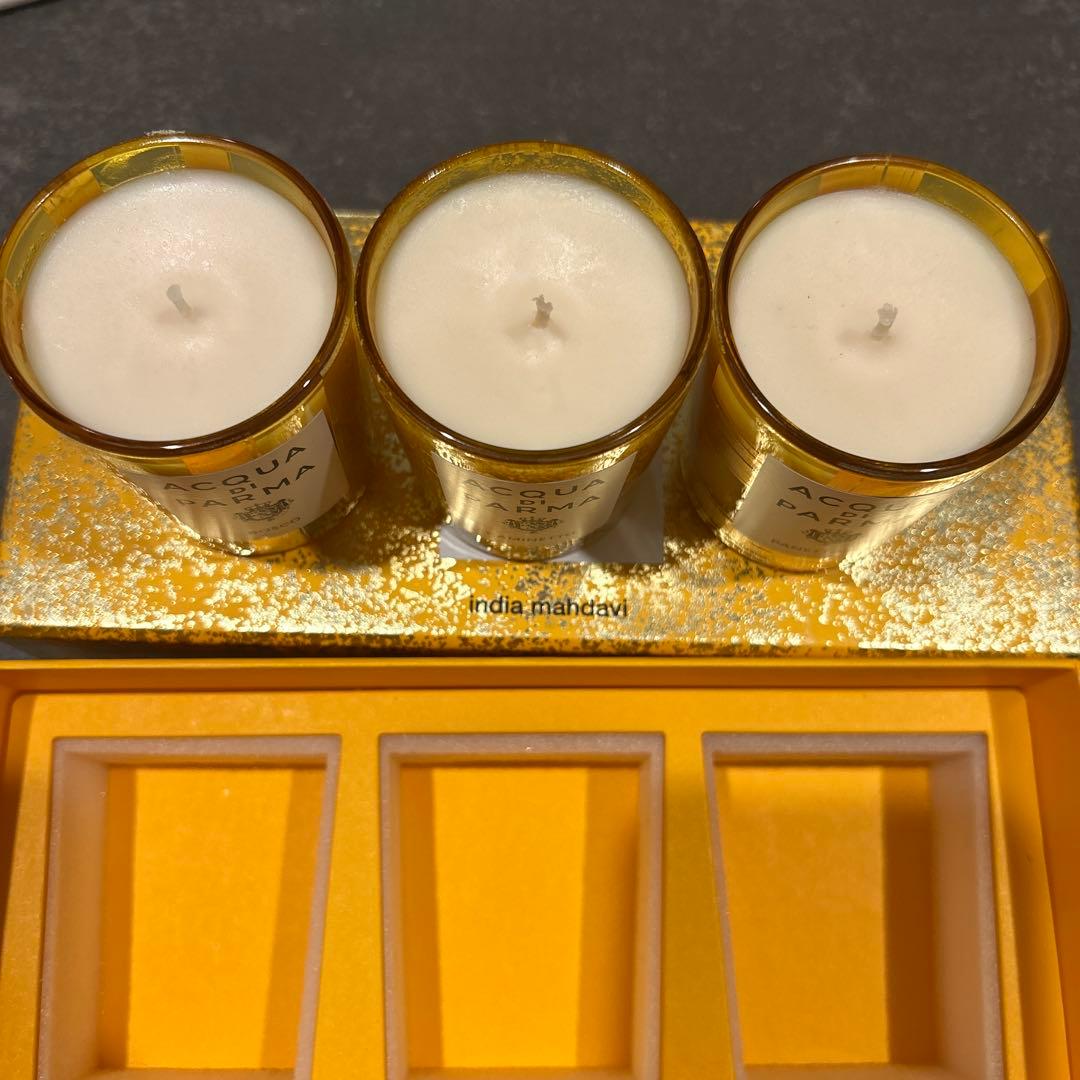 ACQUA DI PARMA アロマキャンドル 3個セット