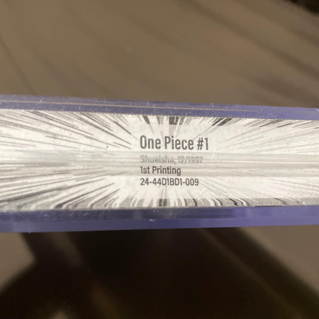 BGS 5.5 ワンピース 初版 1巻 鑑定済み 尾田栄一郎 ONEPIECE - メルカリ
