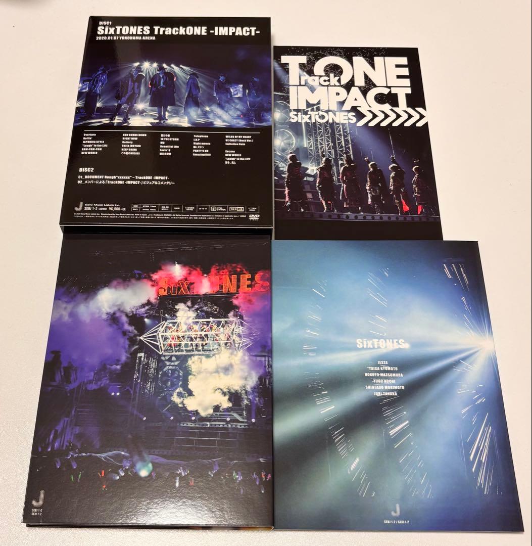 SixTONES TrackONE -IMPACT- 初回盤 DVD2枚組 - メルカリ