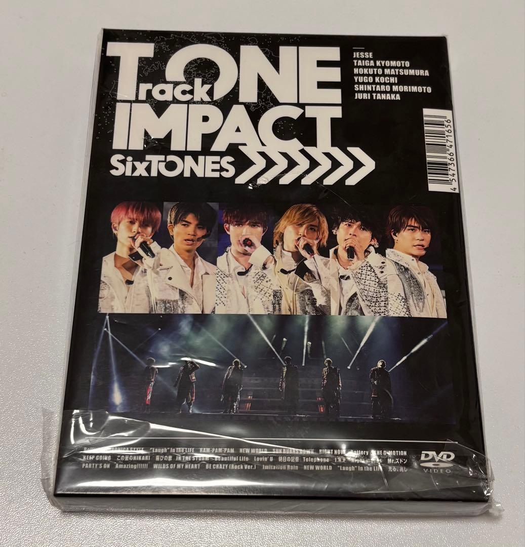 SixTONES TrackONE -IMPACT- 初回盤 DVD2枚組 - メルカリ