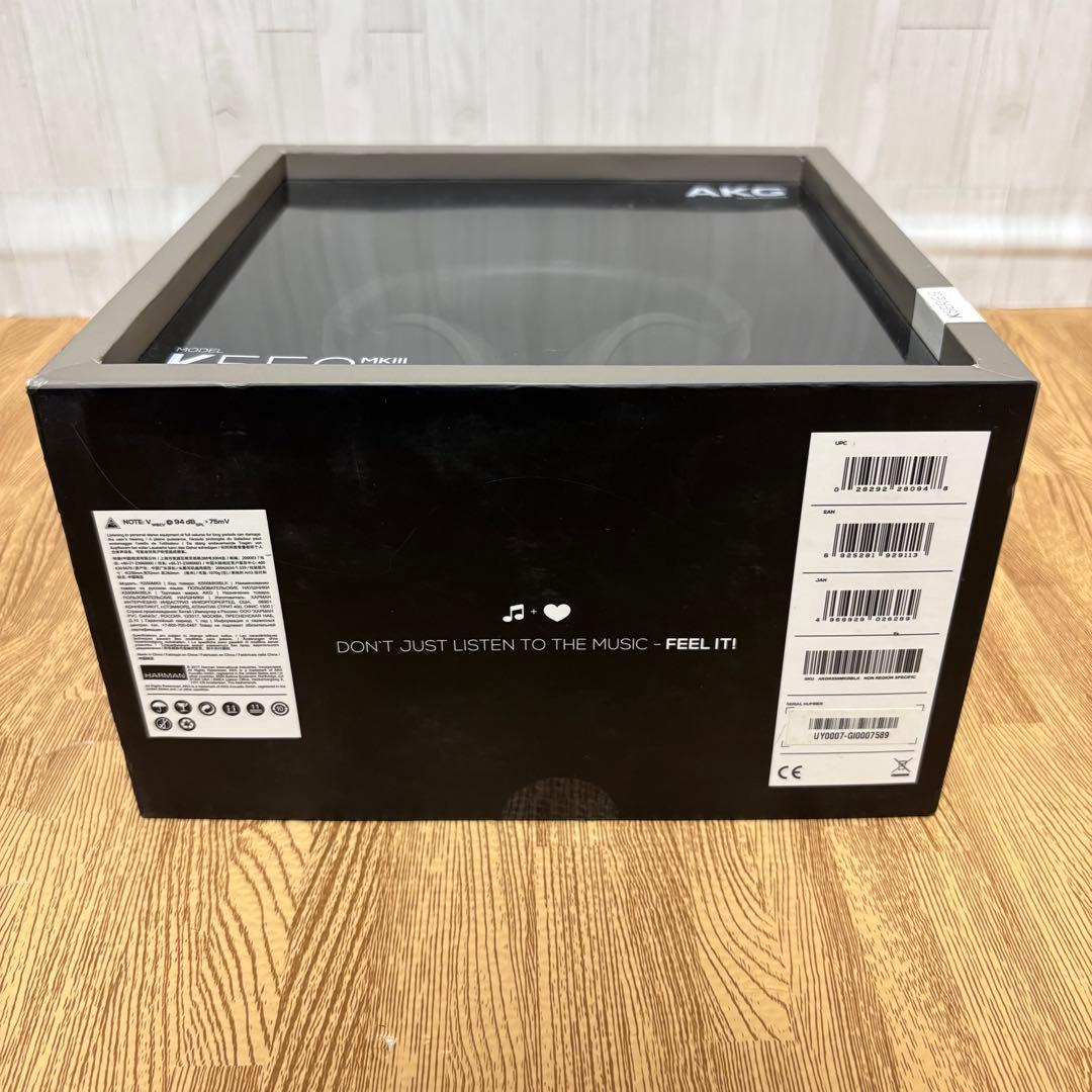 AKG K550MKⅢ ケーブル着脱式 ヘッドホン 密閉型 - ヘッドホン最新