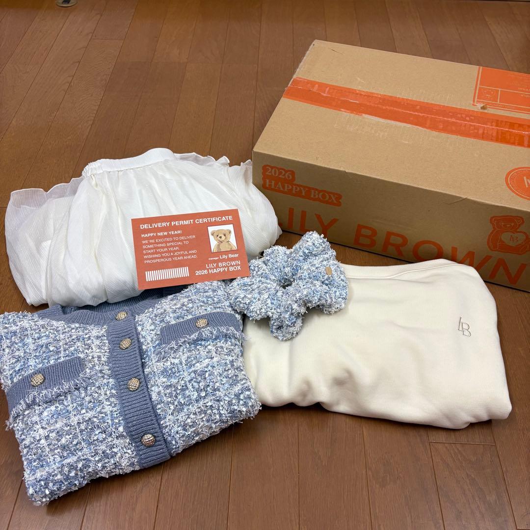 LILY BROWNリリーブラウン福袋2026 4点セット - メルカリ