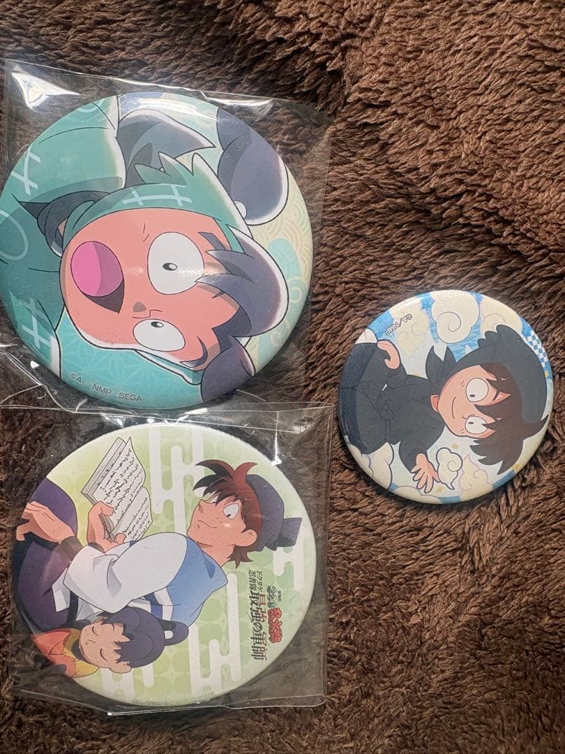 忍たま乱太郎 缶バッジ 摂津きり丸 土井半助 - メルカリ