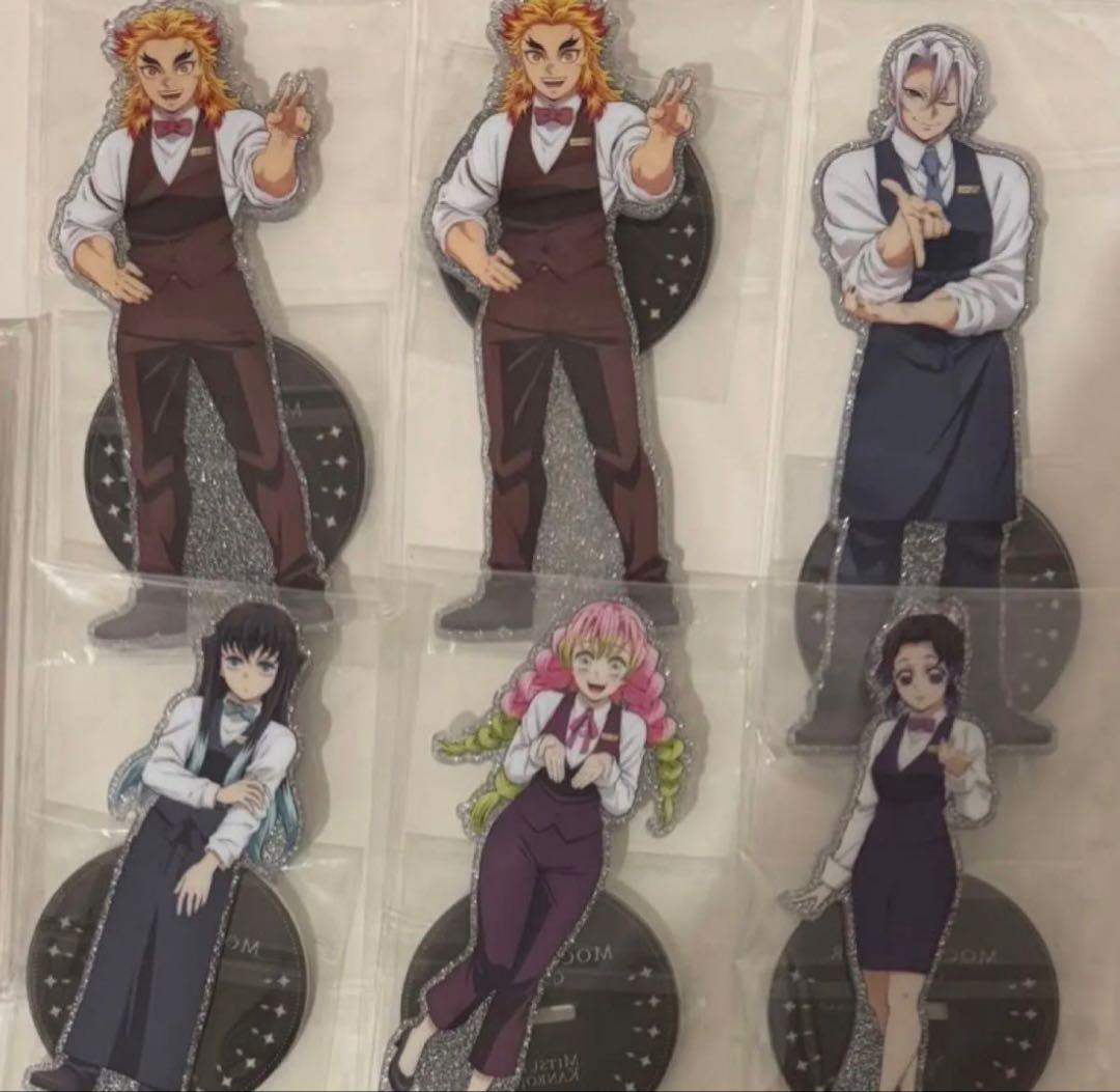 鬼滅の刃 モクテル 両面アクリルスタンド 煉獄 蜜璃 無一郎 宇髄