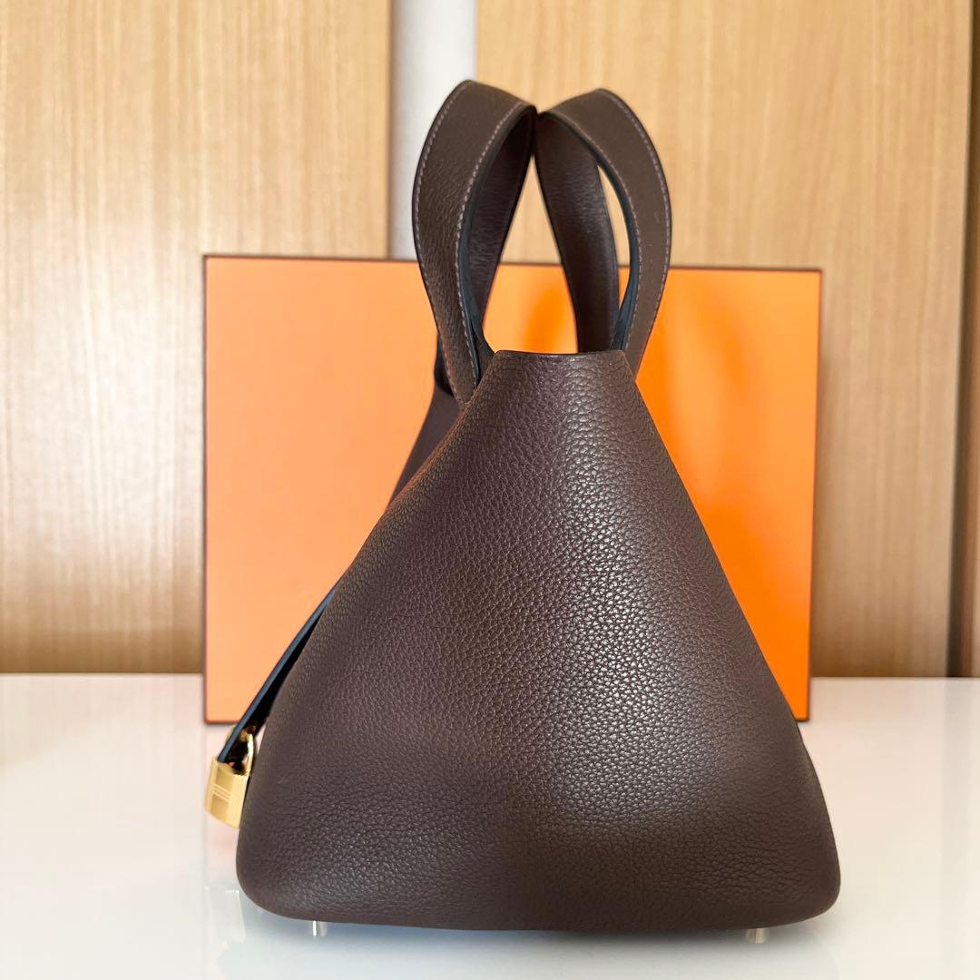 ⭐️最新K刻印⭐️2025年製 エルメスピコタンロックPM エベンヌ ダーク