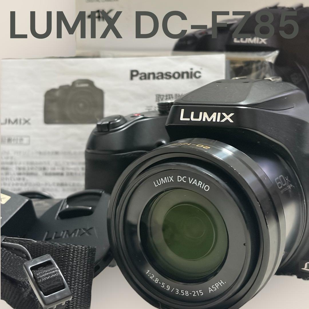 動作確認済　Panasonic LUMIX DC-FZ85 デジタルカメラ Amazon | パナソニック デジタルカメラ ルミックス FZ85 ブラック DC