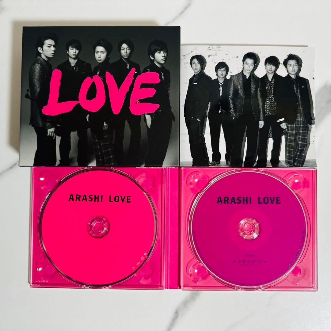 嵐アルバム LOVE 初回限定盤 - メルカリ