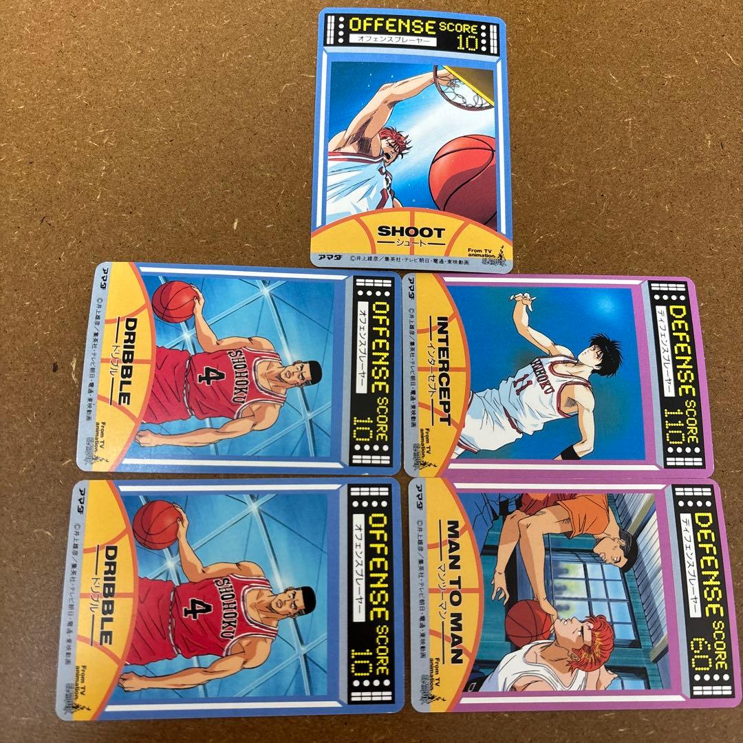 スラムダンク SLAMDUNK カード 赤木晴子 彩子 トレカ 5枚セット - メルカリ