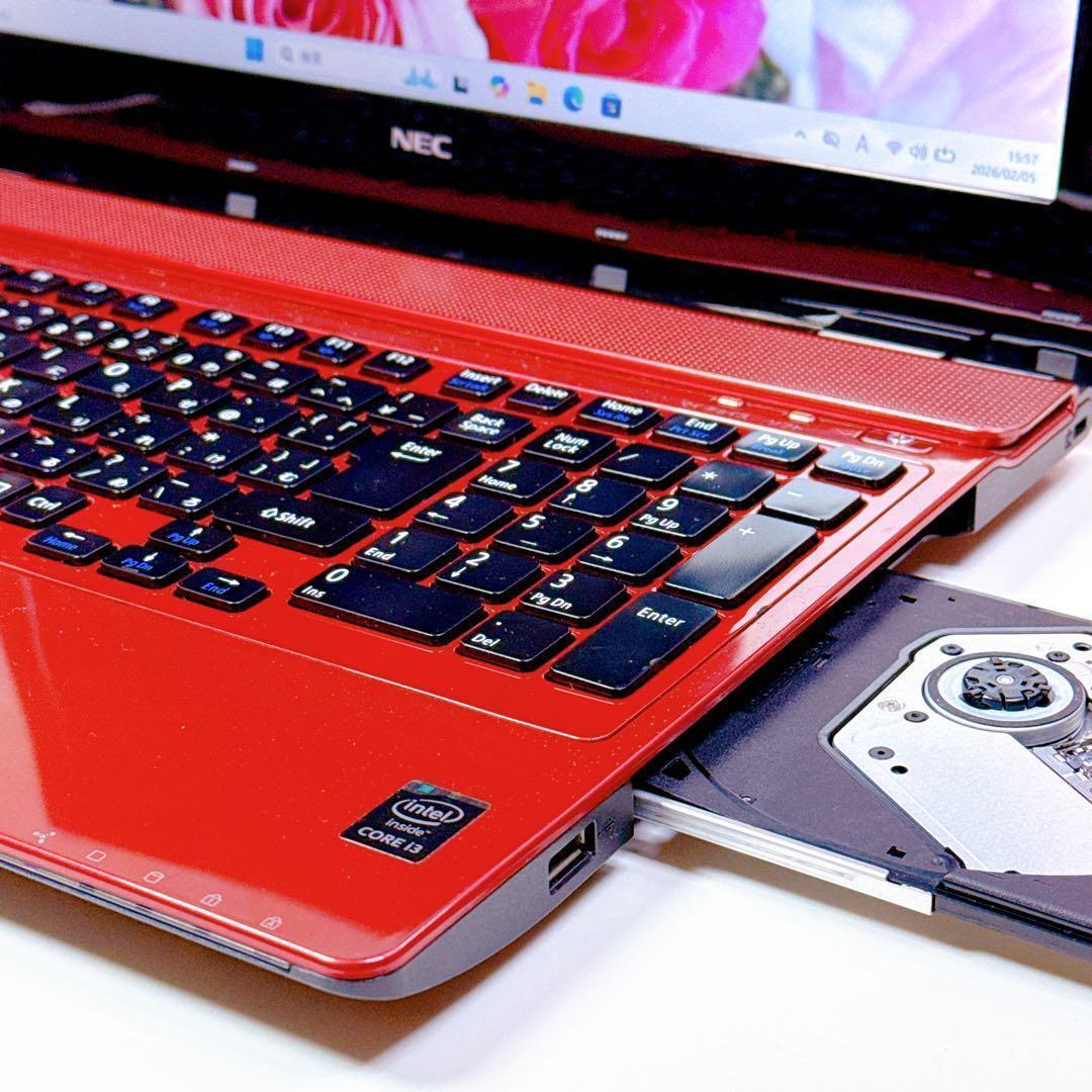 美品✨新品SSDで爆速✨ windows11 ノートパソコン✨オフィス カメラ