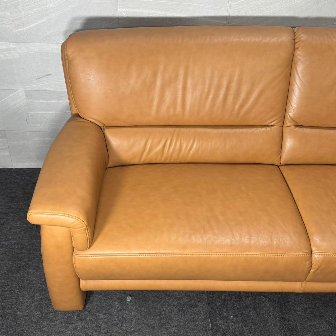 himolla ヒモラ ソファ 3人掛け ベルク 総本革 レザー d4945 - メルカリ