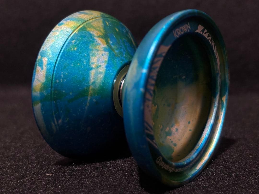 C3yoyodesign Krown Finger Spin 美品 廃盤 希少の通販はau PAY