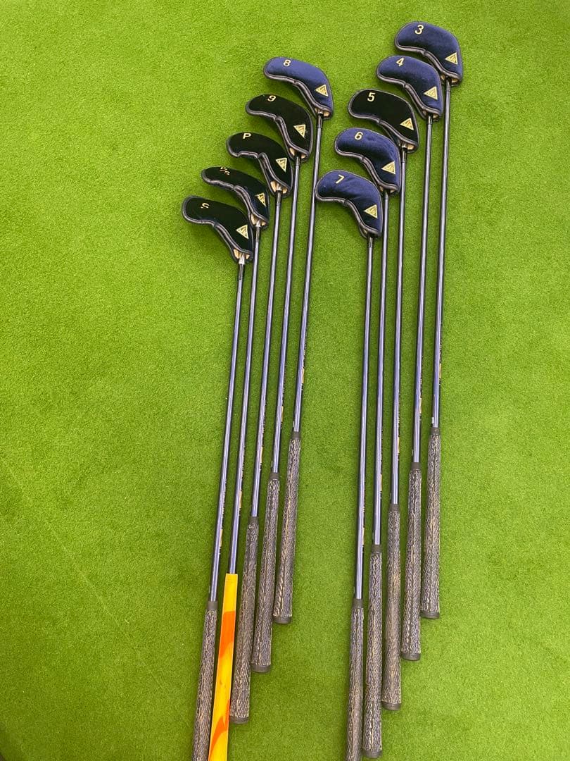 ゴ*ん様 ブリヂストン　ジャンボ尾崎　限定モデル　美品　アイアンセット 10本 アイアンセット ブリヂストン JUMBO OZAKI(ジャンボ尾崎) Js 80勝記念
