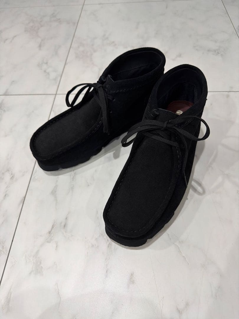 最終価格　クラークス　ゴアテックス　ビブラムソール　ワラビー　24.5cm