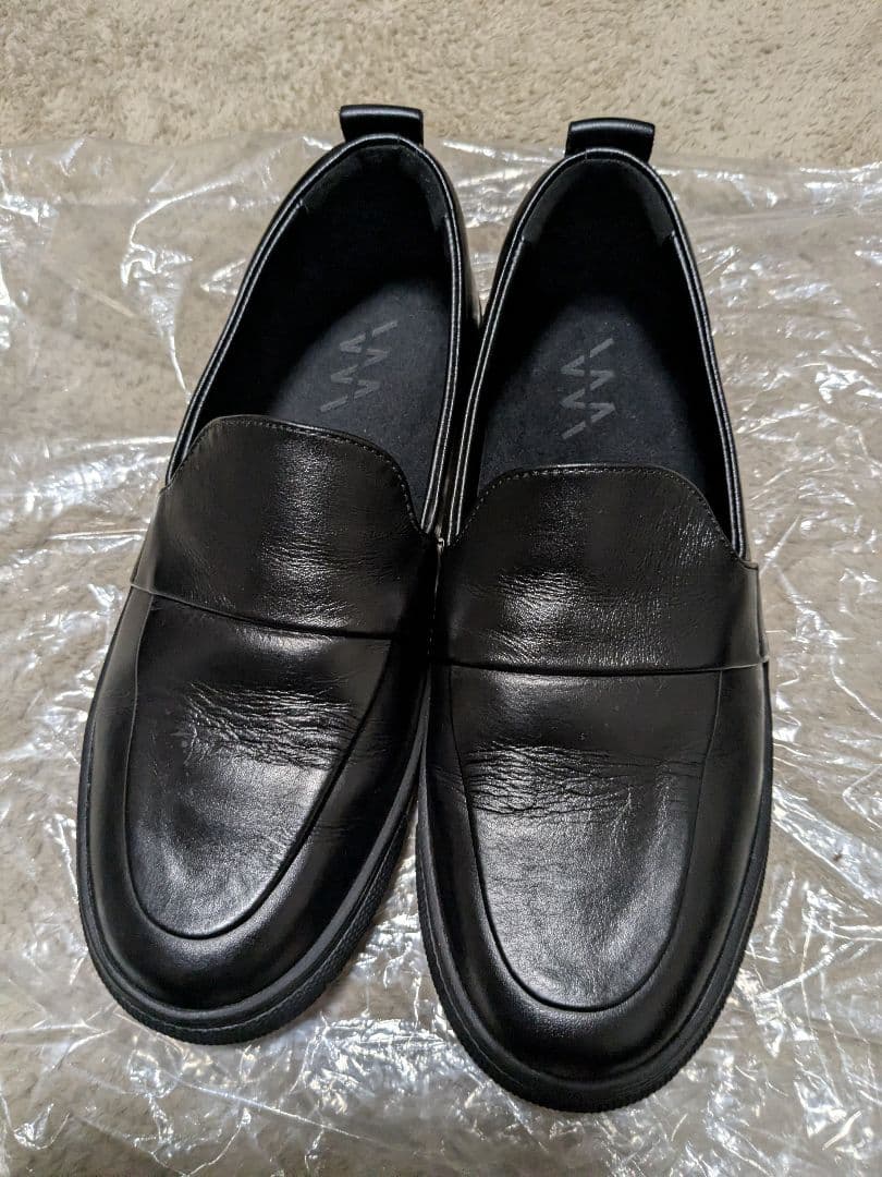 ＳＥＡＭ.SHOES ローファー　ブラック　23.5 SEAM. SHOES シームシューズ LOAFER レザーシューズ BOLDソール MADE