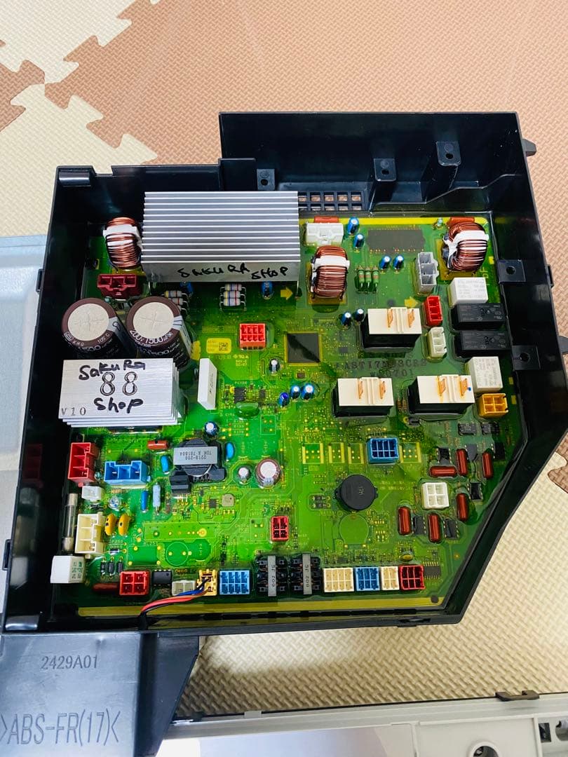 パナソニックドラム洗濯機用制御基板とパネルセットNA-VX8800 2017