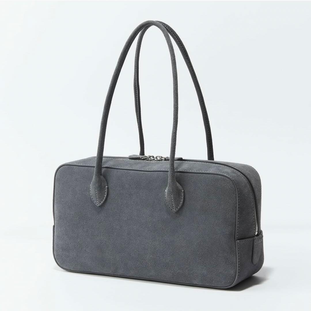 新品未使用 メゾンカナウ maison canau グレー スエード SMOKE - メルカリ