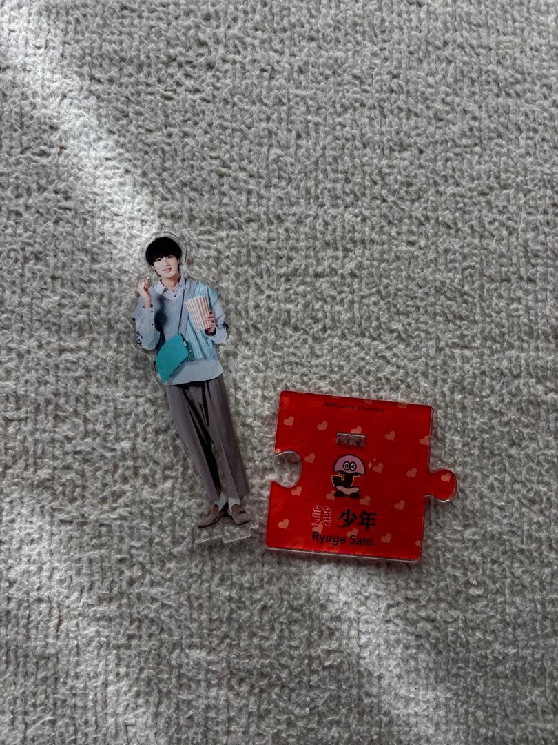 美少年 佐藤龍我 アクリルスタンド - メルカリ