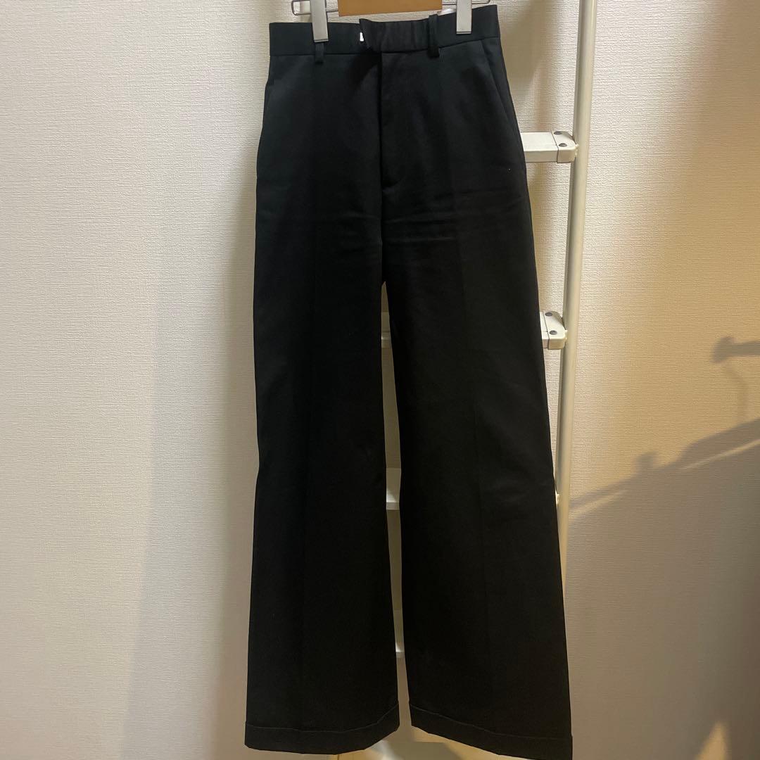 S*s様 最終値下げ！ BOTTEGA VENETA コットンチノトラウザー ブ ストレッチチノトラウザー【自宅で試着、返品送料無料】(S ベージュ