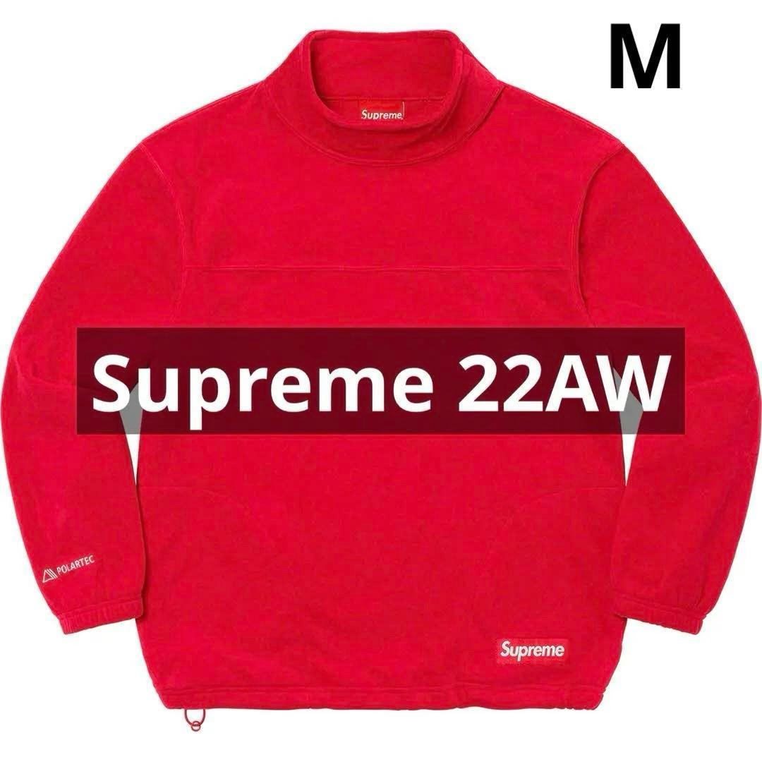 supreme 22AW シュプリーム ボックスロゴ モックネック フリース