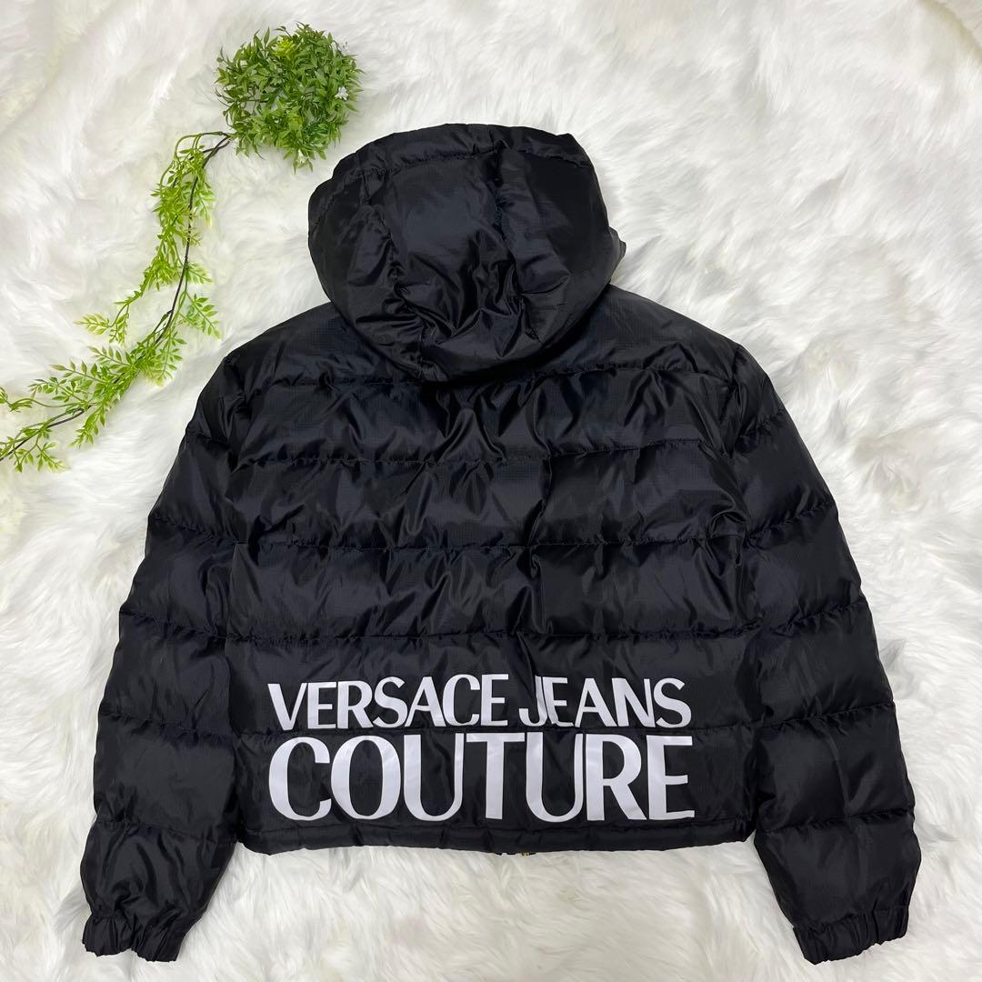 VERSACE ヴェルサーチ リバーシブル バロック柄 総柄 ダウンジャケット