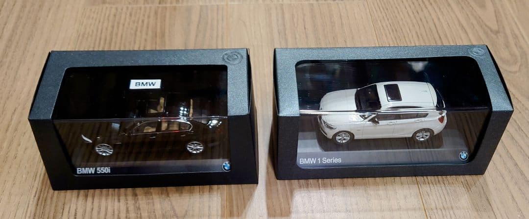 【新品】 550i & 1 Series ミニカーセット【未開封】 新品 630202001 AR Box [Almost Real Model] 1/64 BMW 7シリーズ 7