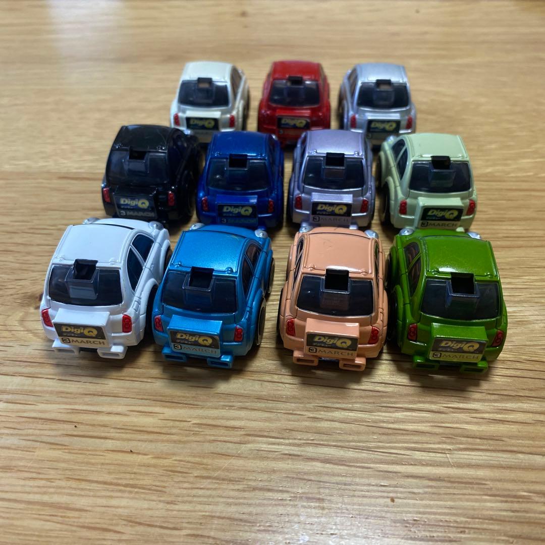 Digi Q デジQ日産マーチ11台 車体ボディのみ タカラ