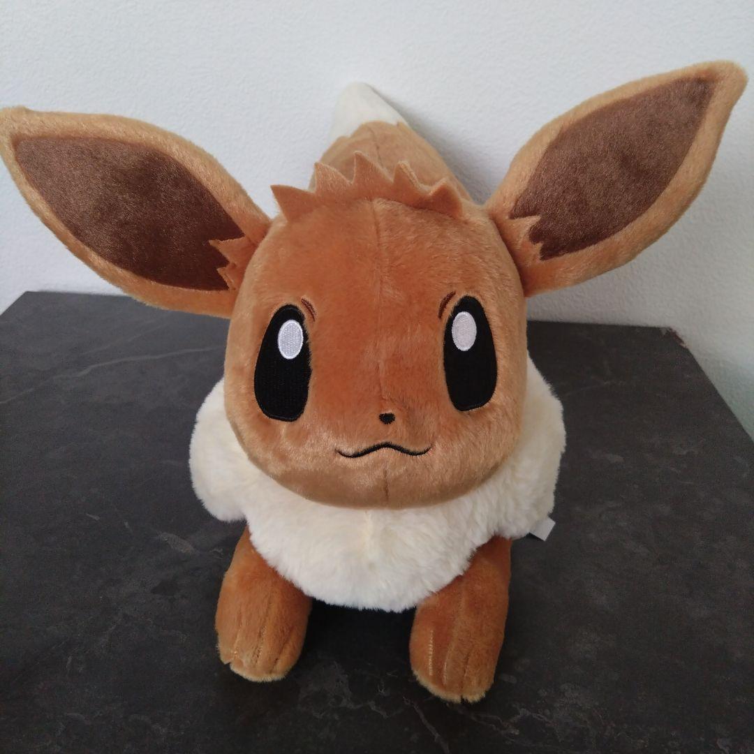 等身大 イーブイ ぬいぐるみ 寝そべり - メルカリ