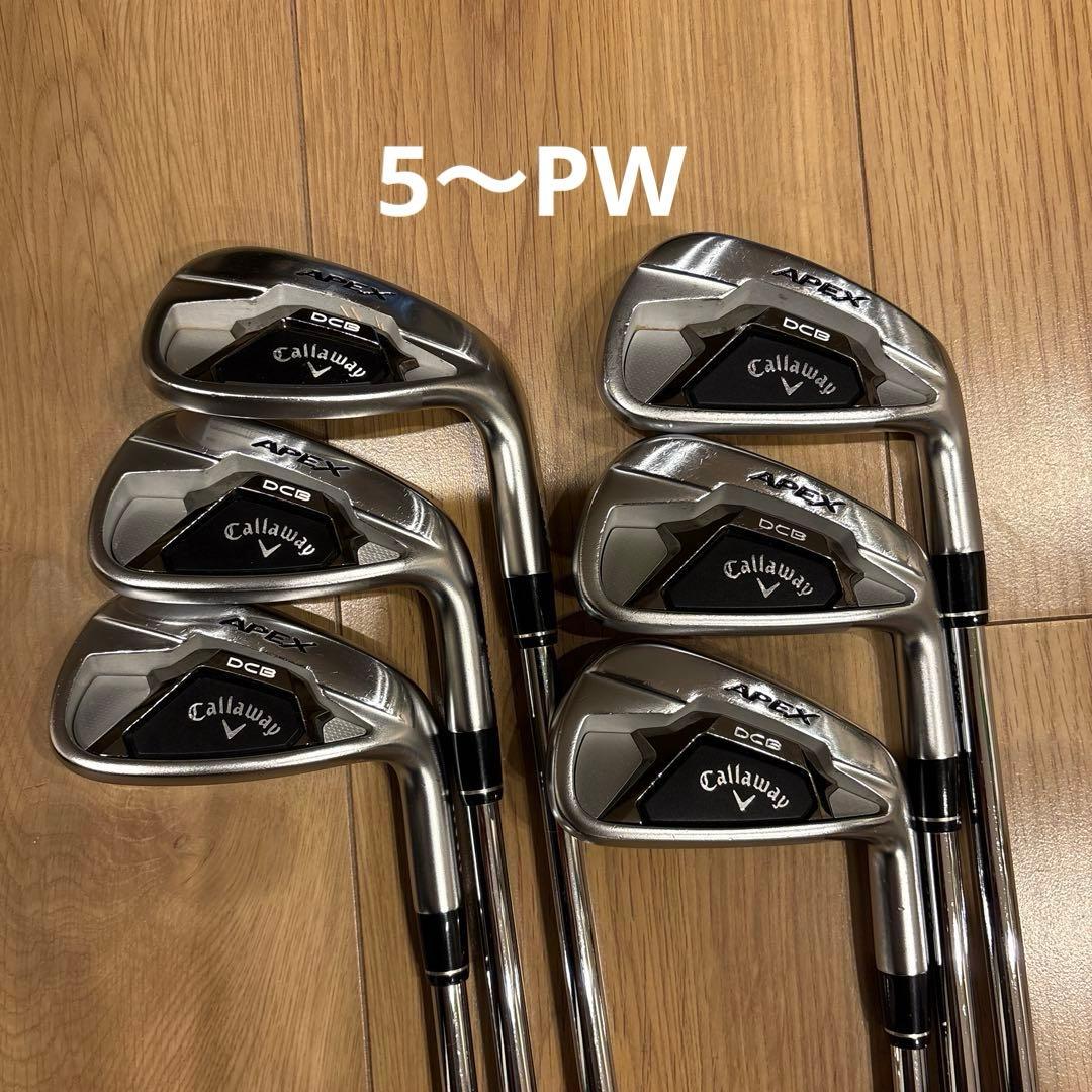 Callaway Apex DCB アイアン6本セット Amazon.co.jp: キャロウェイ(Callaway) 右用 アイアン APEX DCB 21 (6