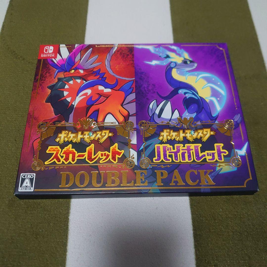 ポケットモンスタースカーレットバイオレットダブルパック アート