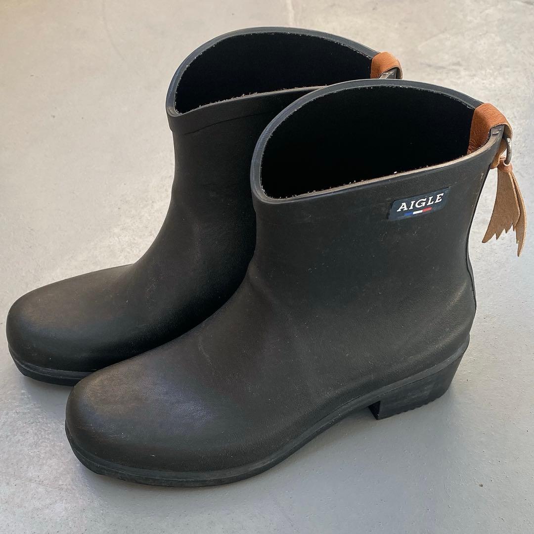 エーグル レインブーツ ミスジュリエット 37 - メルカリ