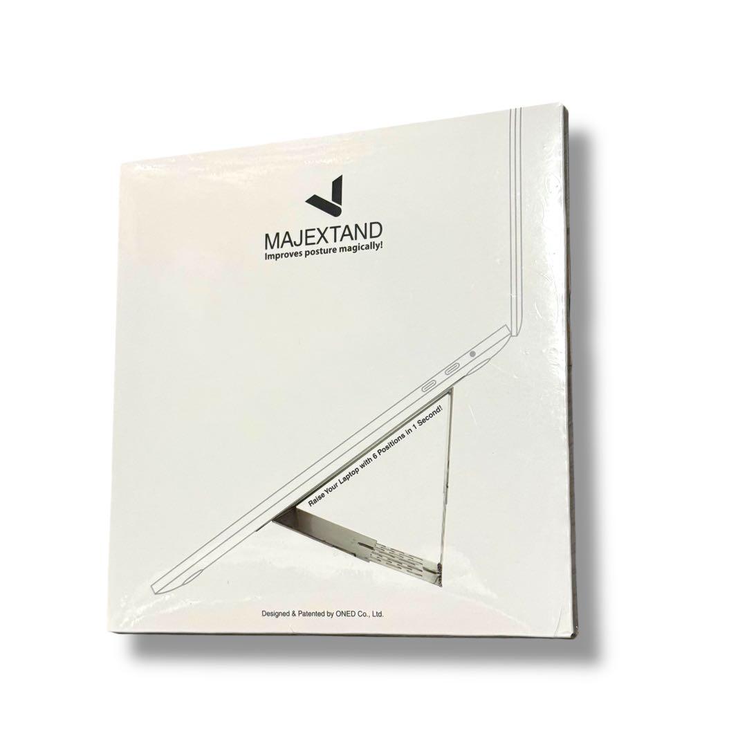 未使用品！ マジェックスタンド 薄型 軽量 ミッドナイト ネイビー ブルー 紺青 Majextand（マジェックスタンド） ノートパソコン スタンド PCスタンド