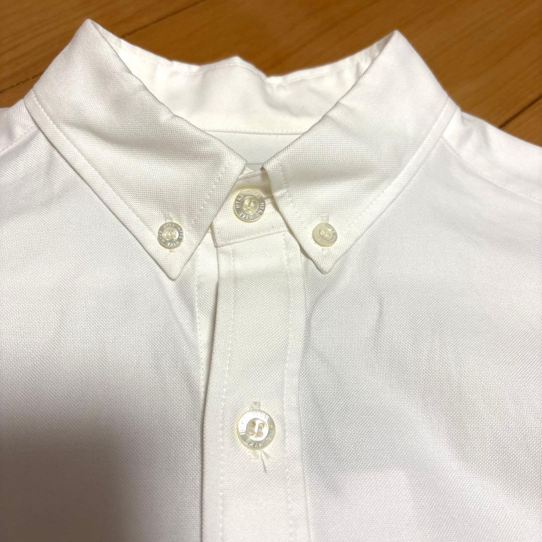 新品 HYKE シースルー袖 ボタンダウンシャツ