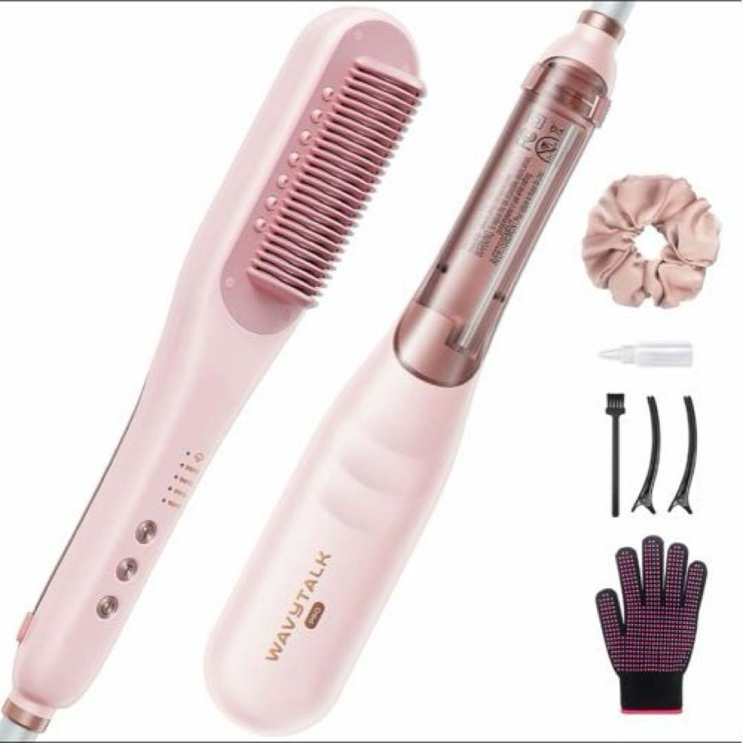 スチームヘアアイロン 3in1 コーム式 美品 楽天市場】ヘアアイロン スチーム コームの通販