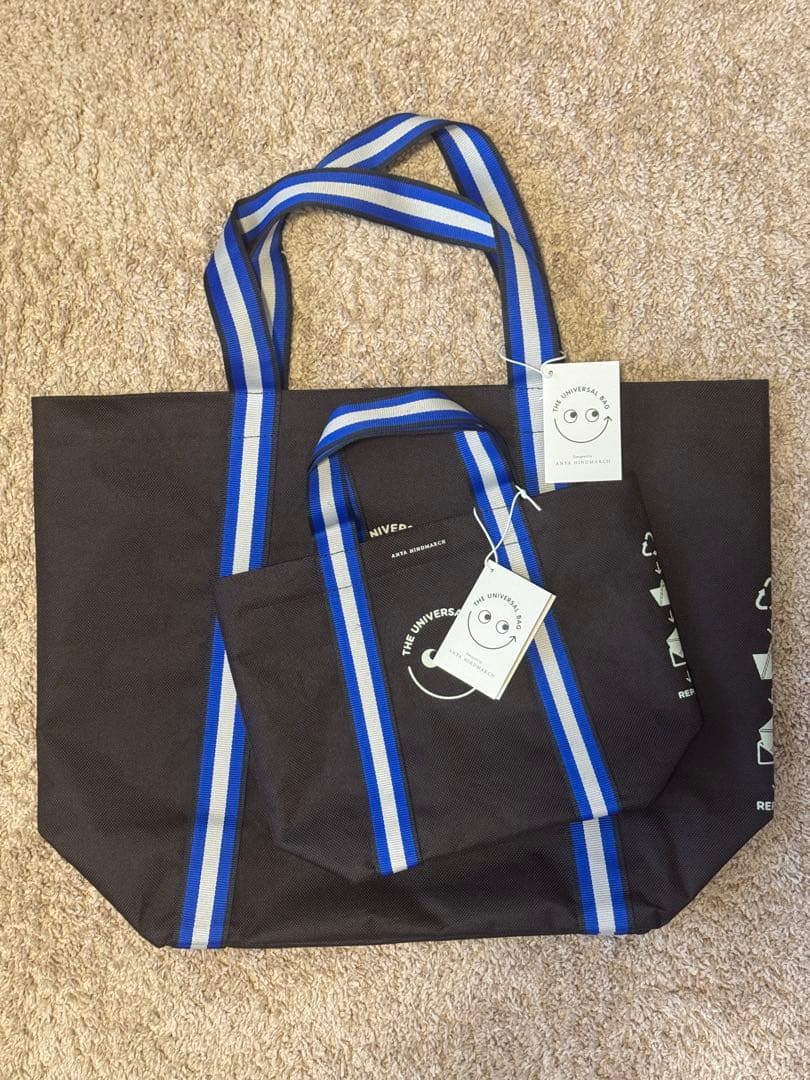 新品・未使用✰アニヤハインドマーチ限定ユニバーサルバック アニヤ・ハインドマーチ」がついにオリジナルの“ユニバーサルバッグ”を