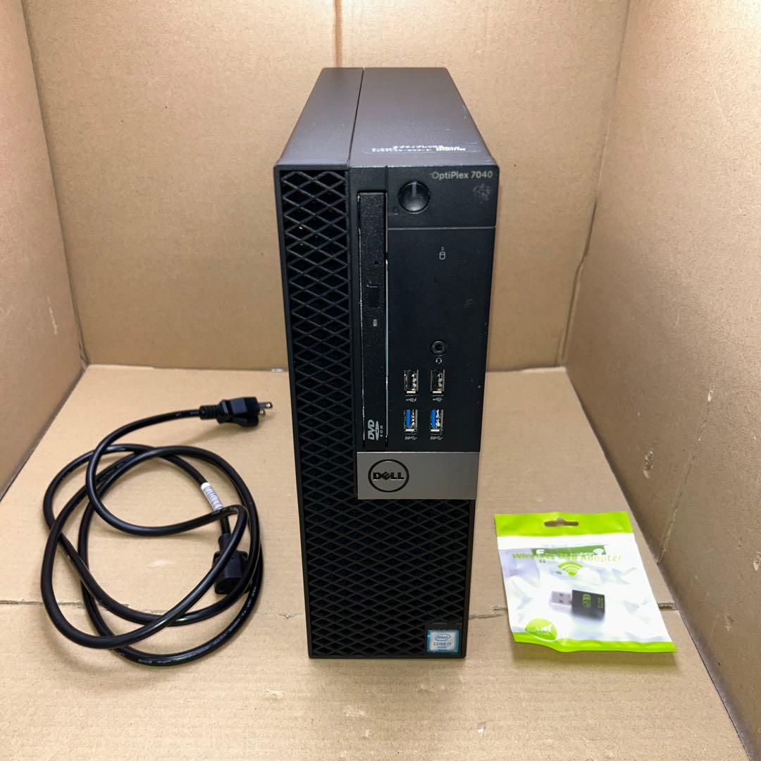 DELL デスクトップパソコン　OptiPlex 7040SFF Amazon.com: Dell OptiPlex 7040 SFF Desktop Computer PC, Intel Quad