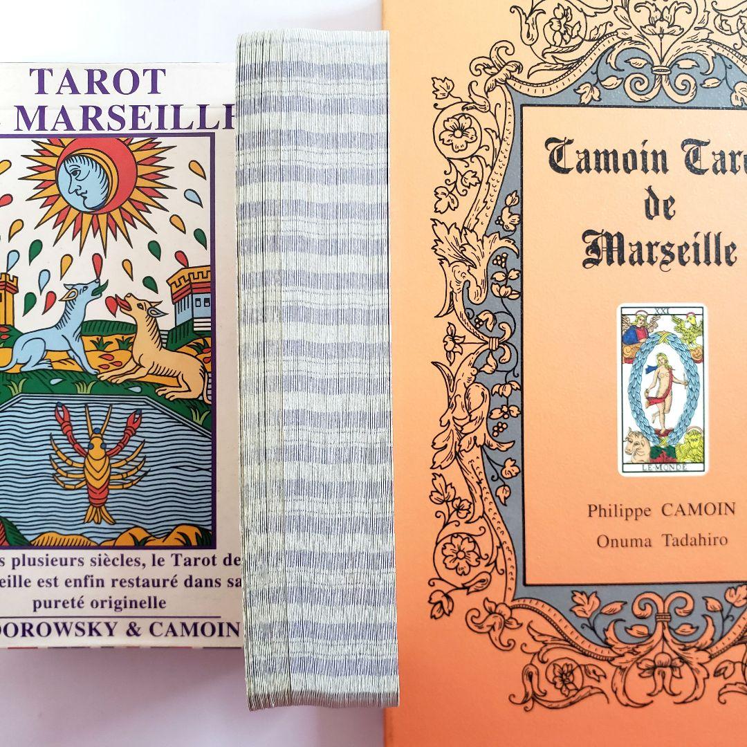 絶版・美品】秘伝カモワン・タロット 日本語解説本付き - メルカリ
