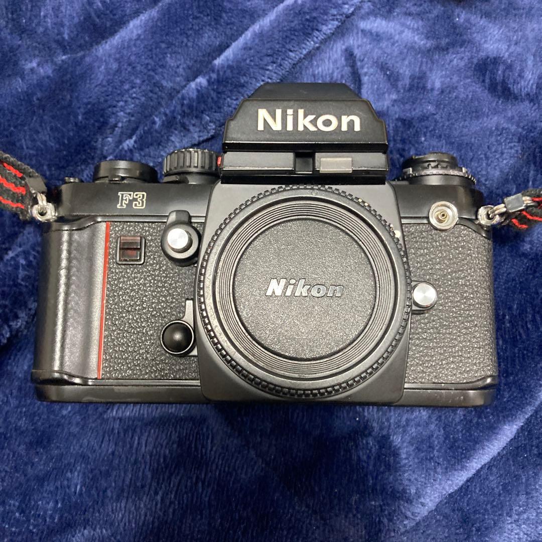 Nikon F3 アイレベル　ベンツシートグリップ　訳あり 希少 Nikon F3アイレベル初期型 ベンツ革【訳アリ】＋MD-4【おまけ