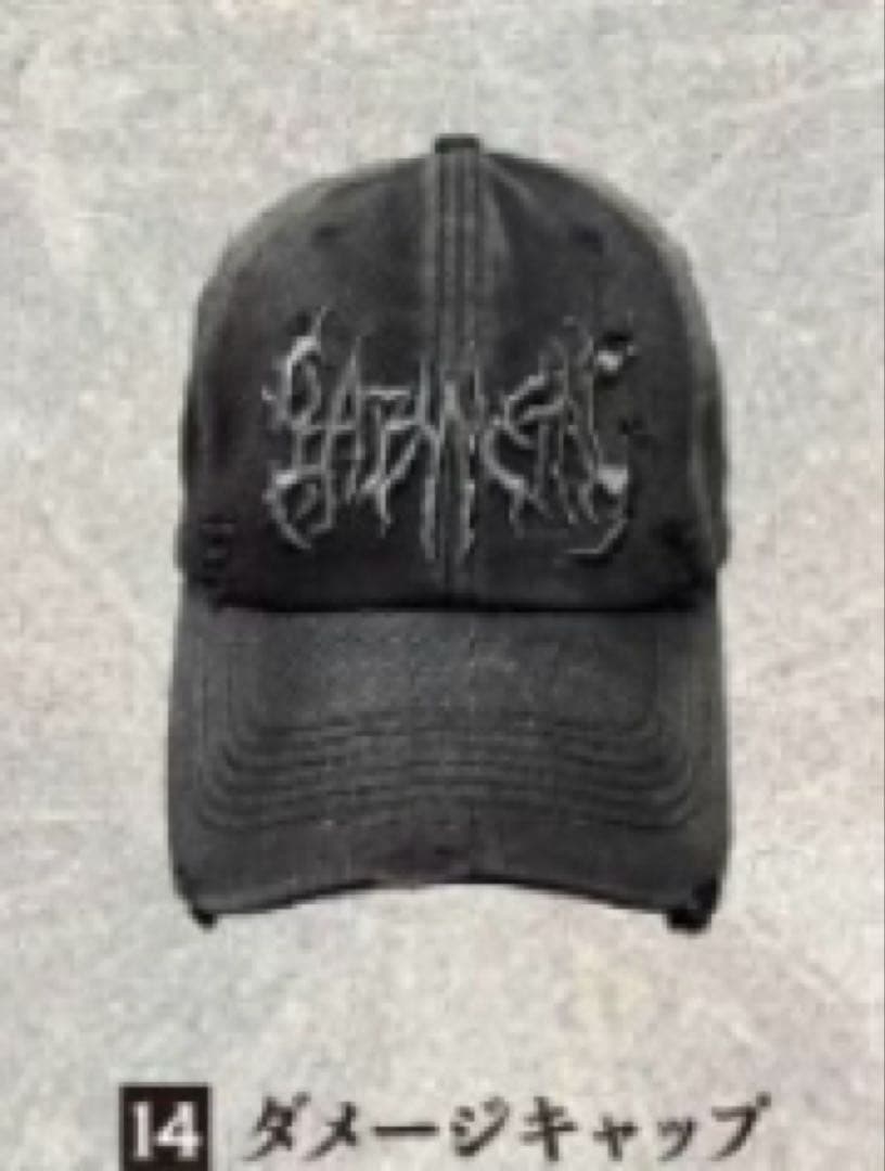 完売品】BABYMETAL ダメージキャップ ブラック - メルカリ