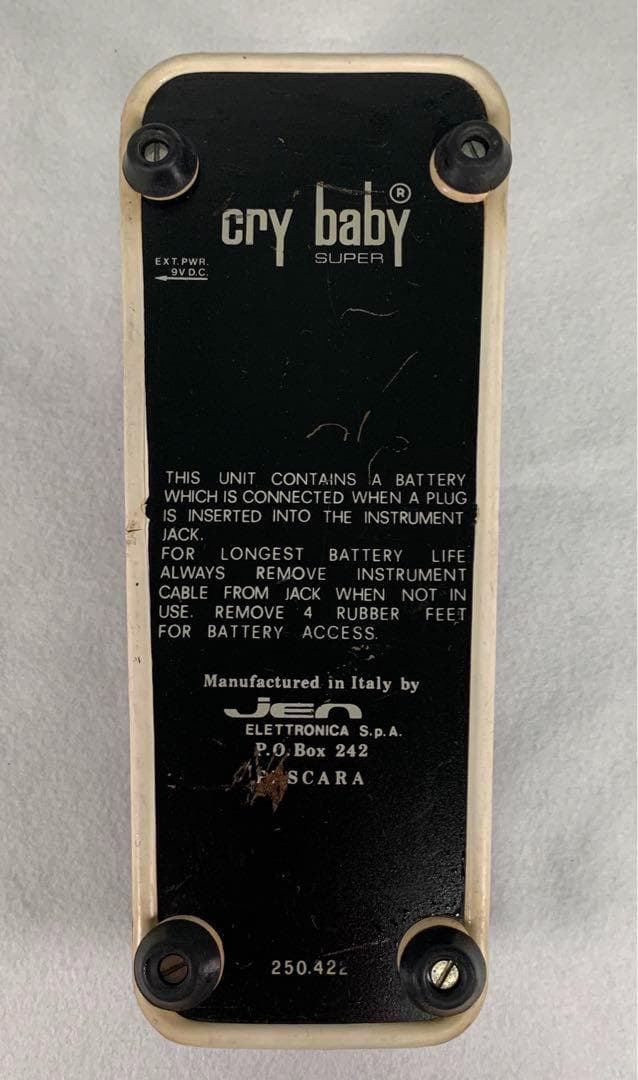 JEN 【赤Fasel 】ワウペダル JEN Crybaby SUPER