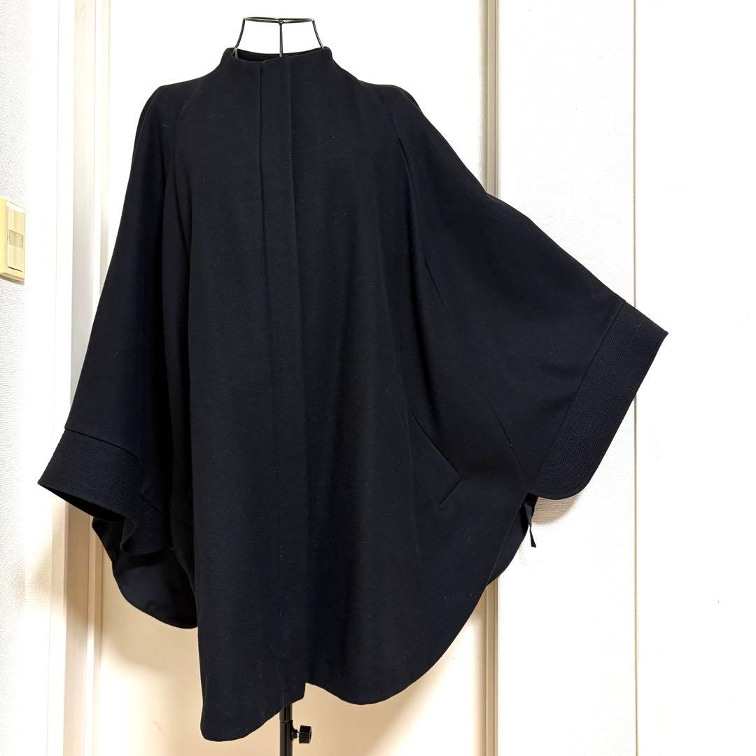 DIANE von FURSTENBERG ウール混 マント　ポンチョ　コート 楽天市場】ケープ コート マント ミディアム丈 ボア有り ポンチョ