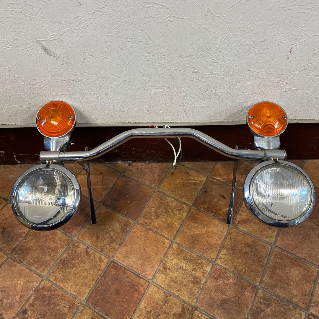 ハーレー ショベルヘッド FLH フォグランプ - メルカリ