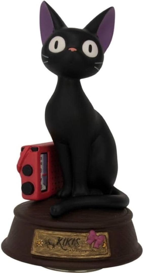 魔女の宅急便 磁器オルゴール ジジとラジオ　やさしさに包まれたなら 送料無料 魔女の宅急便 磁器オルゴール ジジとラジオ 曲名:やさしさに