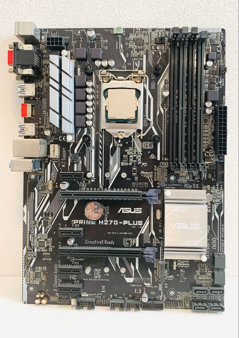 ASUS PRIME H270-PLUS + Intel i7-7700 - メルカリ