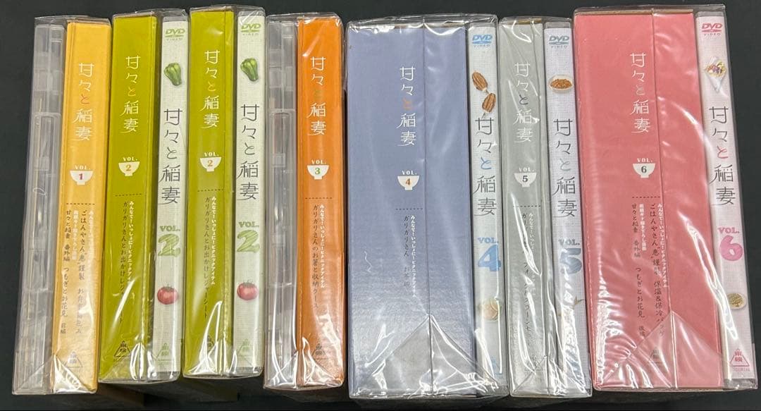 甘々と稲妻　DVD6巻セット　まとめ売り　未開封