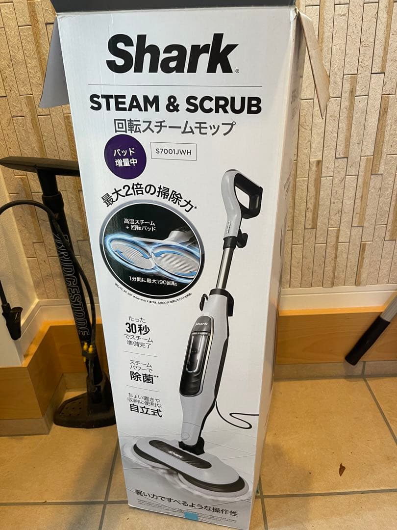 【美品】SHARK 回転スチームモップ S7001J スチームクリーナー 楽天市場】シャーク 回転 スチームモップ S7001J Shark スチーム