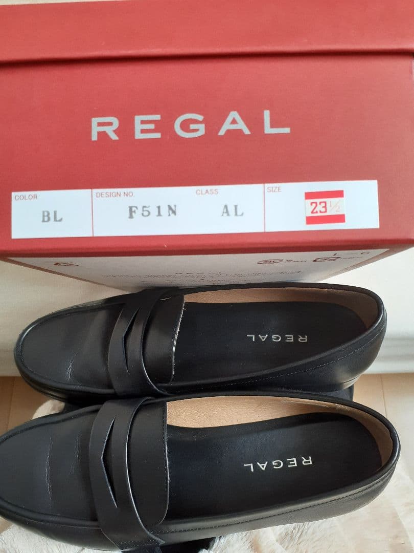 REGAL ブラック ローファー 23.5cm